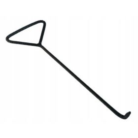    Chiave a gancio per aprire i chiusini delle griglie dei pozzi