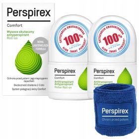   Kit Doppio Perspirex Comfort 20 ml con Fascia Omaggio: Protezione Efficace contro Sudore e Odori