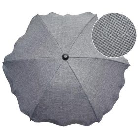    Ombrello per passeggino OMBRELLI PER OGNI PASSEGGINO - MATERIALE LINO MELANGE 67 cm, multicolore