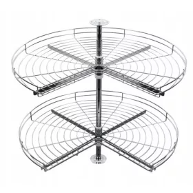  CRUISE Ripiano angolare girevole 3/4 750 con freno, bianco
