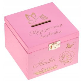  PRIMO salvadanaio con il nome GIFT CHILD