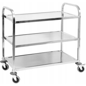 CARRELLO DI SERVIZIO A 3 RIPIANI