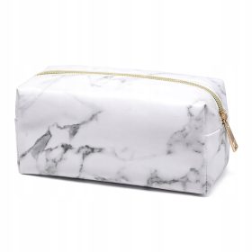  BORSA PER COSMETICI IN MARMO SCURO