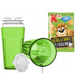    Tazza da allenamento Reflo REF230 verde 170 ml + Biscotti al burro Kubuś 30 g