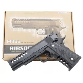    PISTOLA A SFERA IN METALLO PISTOLE GIOCATTOLO CORTE E SOLIDE SET GRANATE