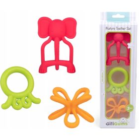  Massaggiagengive ortodontico GiliGums, silicone multicolore