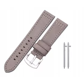    CINTURINO IN PELLE 22 MM + TELESCOPI HUAWEI AMAZFIT SAMSUNG GARMIN
