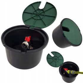  VASCA PRESA ACQUA CON VALVOLA 3/4