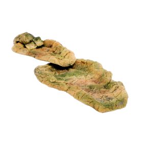  Cascata da giardino AGT K-009 1,25 x 0,5 m per laghetto