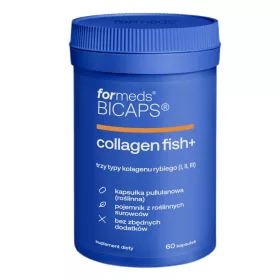    FORMEDS BICAPS Collagen Fish+ : Integratore di Collagene Marino e Complesso Articolare - 60 Capsule 