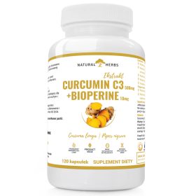   Curcumin C3 Complex® 500mg con Bioperine® 10mg: Integratore per il Benessere Generale, 120 capsule