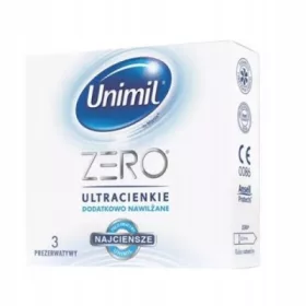  Preservativi in lattice Unimil Zero 3 pz