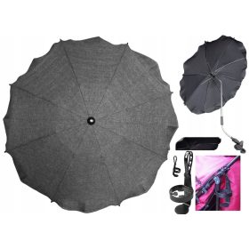    Ombrello da passeggino MELANGE (LINO) - OMBRELLONI PER PASSEGGINO + PORTA BICCHIERI 67 cm, multicolore