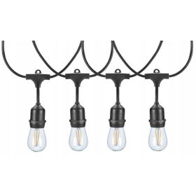    Ghirlanda luminosa Syntron 1500 cm, rete sui toni del giallo