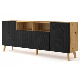    Cassettiera Bim Furniture LUXI 194,8 x 41,8 x 80 cm rovere artigianale opaco