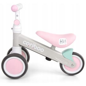    Bicicletta senza pedali Cariboo Friends rosa e grigia LJ-AS-007-P
