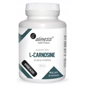   Aliness L-Carnosina 500mg - 60 Capsule Vegetali per Supporto Metabolico e Muscolare