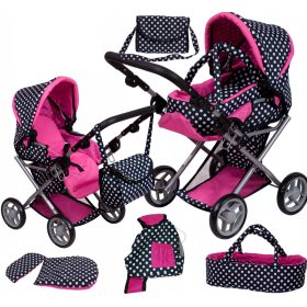    Set passeggino per bambole 2 in 1 MarioToys 9346 senza bambola