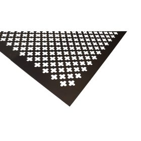 LAMIERA FORATA 1000 x 2000 1 mm TRIFOGLIO 152