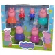  PEPPA PIG GEORGE MAMMA PAPÀ NONNO NONNA 6 PZ