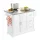  SoBuy Carrello da cucina FKW41-ST 46 x 130 x 91 cm bianco