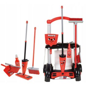  Carrello Casdon Henry con accessori per la pulizia