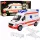  Il gioco degli effetti dell'ambulanza dell'ambulanza dell'automobile si illumina