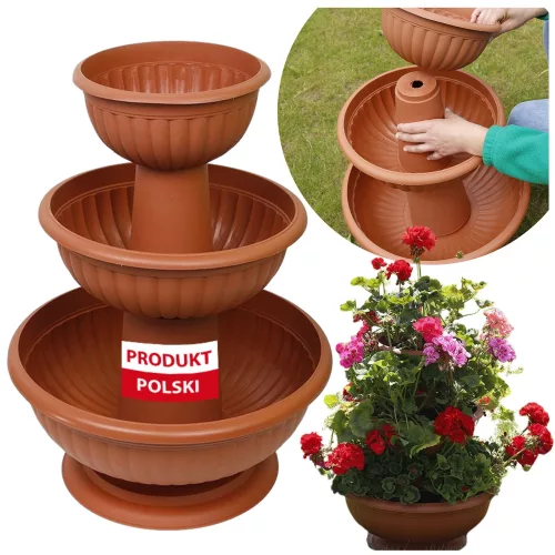 Prosperplast Urbi Case N - Fioriera con gambe e vaso | FindTheDeal