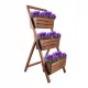  SCALA PER FIORI SUPPORTO PER FIORI SUPPORTO PER ERBE IN LEGNO