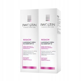 Crema Giorno Lenitiva IWOSTIN ROSACIN SPF 15 per Rosacea