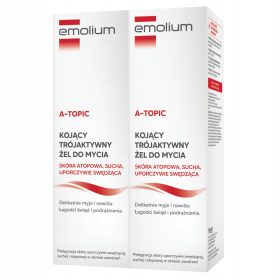   Gel Detergente Tri-Attivo Emolium A-TOPIC 200 ml per Pelle Atopica