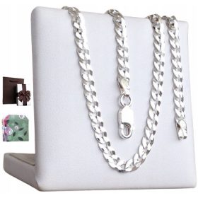    Catena in argento da uomo, WIDE ARMOR, argento 925 (per un REGALO)