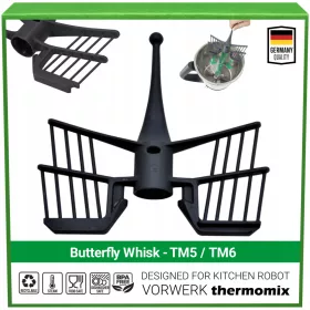    Miscelatore / Farfalla per VORWERK Bimby TM6 e TM5 | certificato + senza BPA