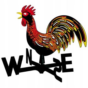  Banderuola Khayner Garden LM201, gallo in plastica