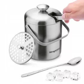 Konighoffer Lugo Secchiello per il ghiaccio + pinza 1,3 l