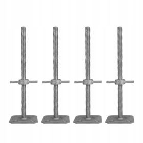 Piedini per ponteggio Base Varsavia Set da 4 pz