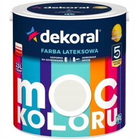    Pittura murale Dekoral al lattice 5 l, delicata pergamena opaca