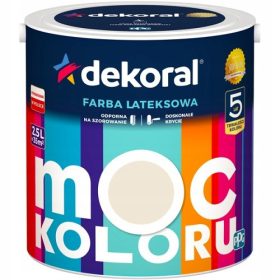   Pittura murale Dekoral al lattice 5 l minimalista beige opaco