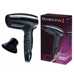    ASCIUGACAPELLI REMINGTON COMPACT D5000 POTENTE PICCOLO MANEGGEVOLE ECO DA VIAGGIO