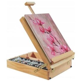  GRANDE SET PITTURA, EASILA, VERNICI, VALIGIA, PENNELLI