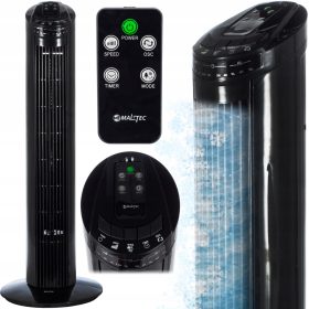    Ventilatore a colonna MalTec WK180WT nero + TELECOMANDO PER VENTILATORE MALTEC WK180WT