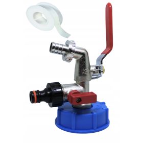  Tappo IBC VALVOLA DOPPIA FAP MAUZER 1/2 3/4 3/4