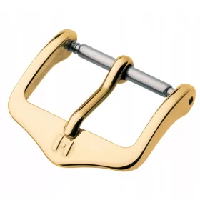  FIBBIA PER CINTURA HIRSCH TRADITION IN ORO 18 MM