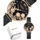  Orologio da donna Curren Curren Women Nero Nero
