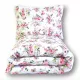 Set Biancheria da Letto in Cotone Premium 160x200 cm e 2 Cuscini 70x80 cm - Made in Poland