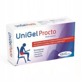  UniGel Procto 10 supposte EMORROIDI FIBS ANAL