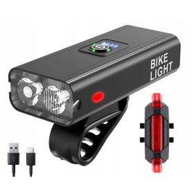  Illuminazione per bicicletta K&M E100, batteria da 1200 lm