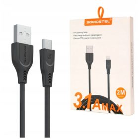  Cavo Somostel USB - microUSB tipo B 2 m nero
