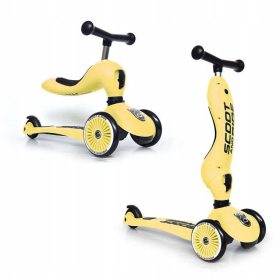    Monopattino a tre ruote 2in1 Scoot & Ride Highwaykick cenere
