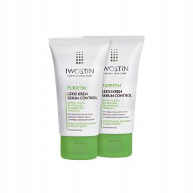   IWOSTIN PURRITIN Crema Viso Controllo Sebo Leggera 60ml - Set di 3